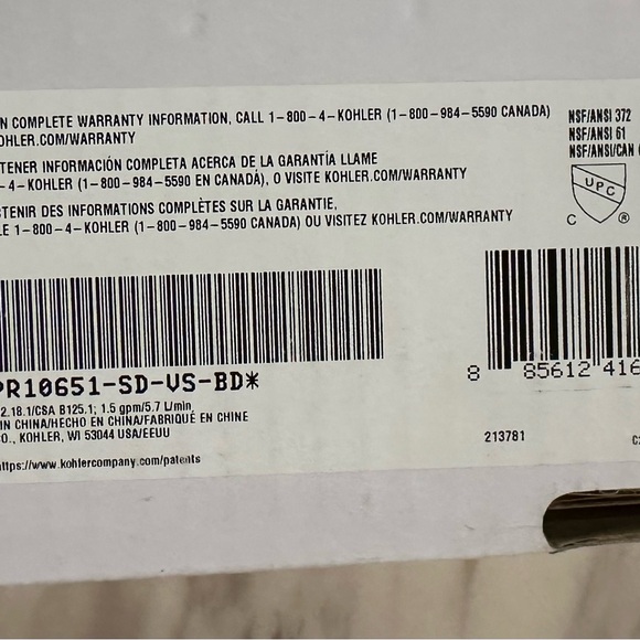 NIB Kohler Sous Pro-Style Single Handle Pull Down Sprayer Kitchen Faucet - Picture 4 of 9